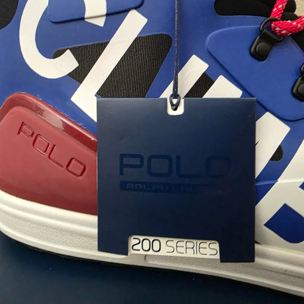 New Polo Ralph Lauren Alpine 200 Series Royal Blue Climb Sneakers  Mens 14D
